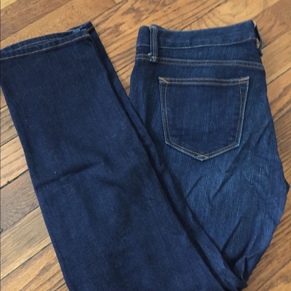 Gap real straight jeans
